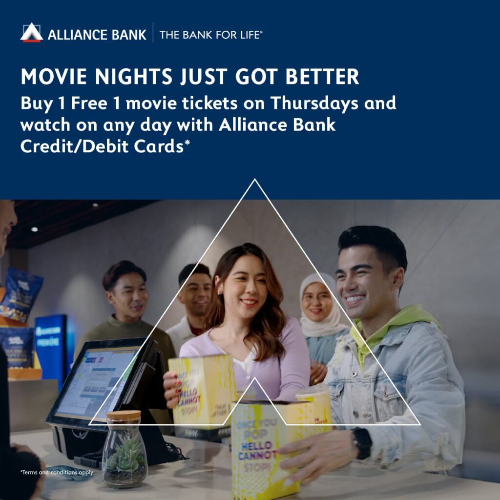 Buy 1 Free 1 Every Thursday with Alliance Bank